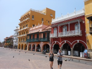 The colourful Cartagena de Indias.