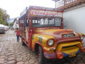 A Chiva, or party bus
